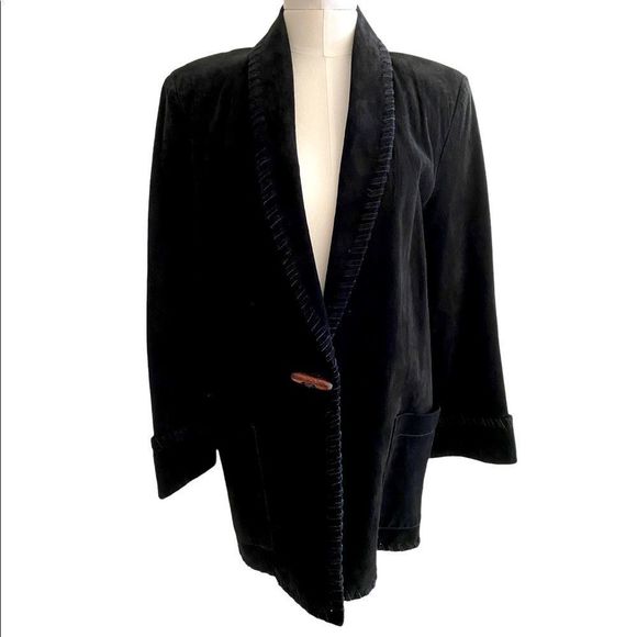 Vintage Cedars Suede Coat